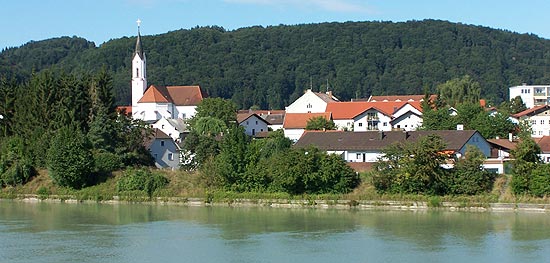 markt am Inn - Geburtsort von Papst Benedikt XVI (Foto: Marikka-Laila Maisel)